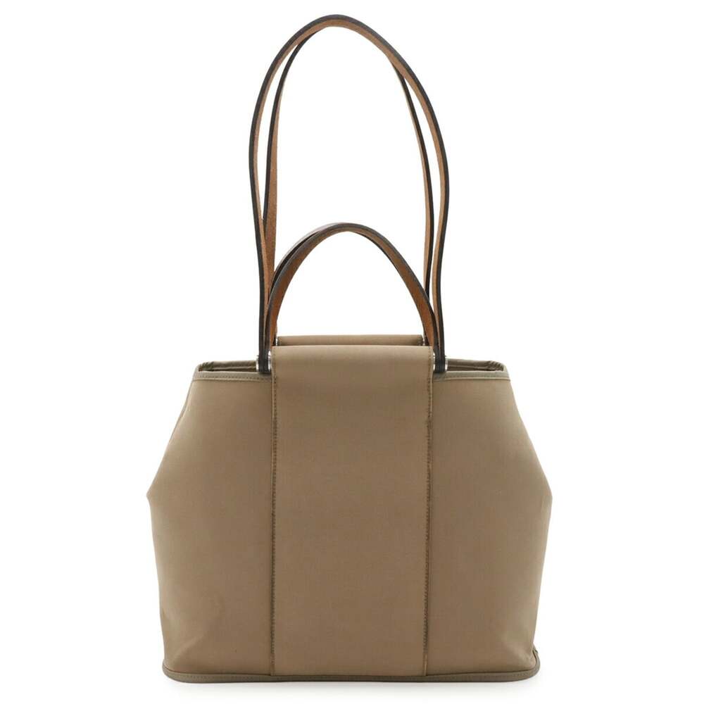 Hermes Cabag Handbag Toile And Leather #252290H82B